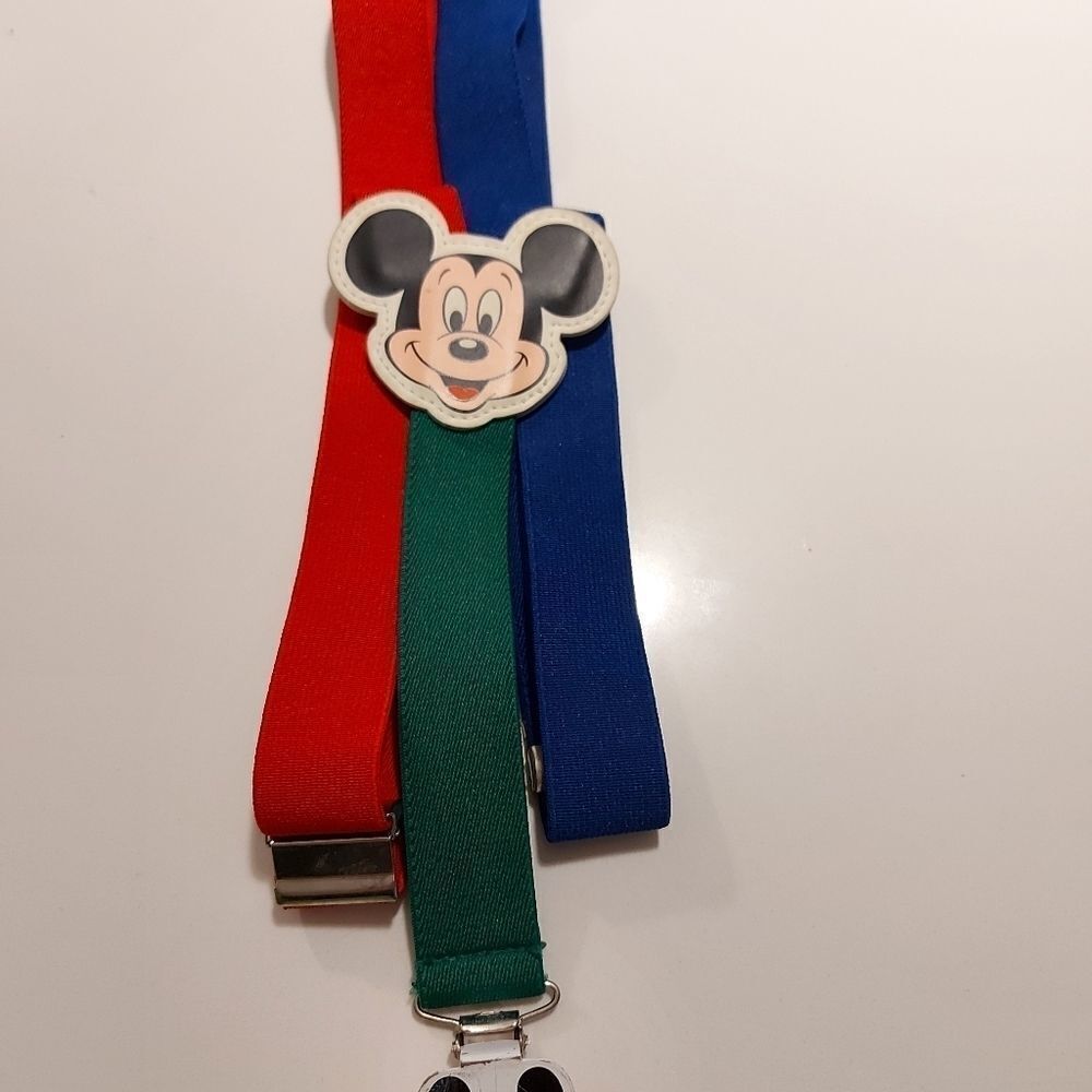 VINTAGE mickey mouse suspenders